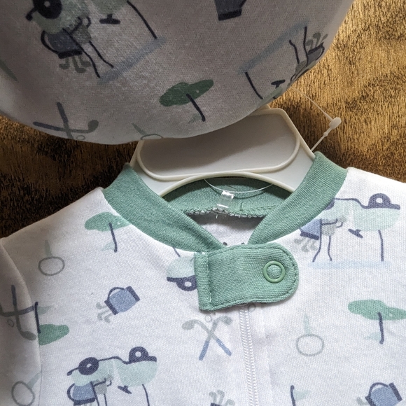 Chick Pea footed Pajamas - Picture 6 of 7